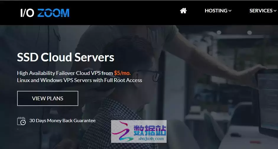 IOZoom：美国、欧洲多机房Windows系统vps，2核2G/30GB SSD，1Gbps端口月流量2TB，免费10G DDoS防御，月付10美元起